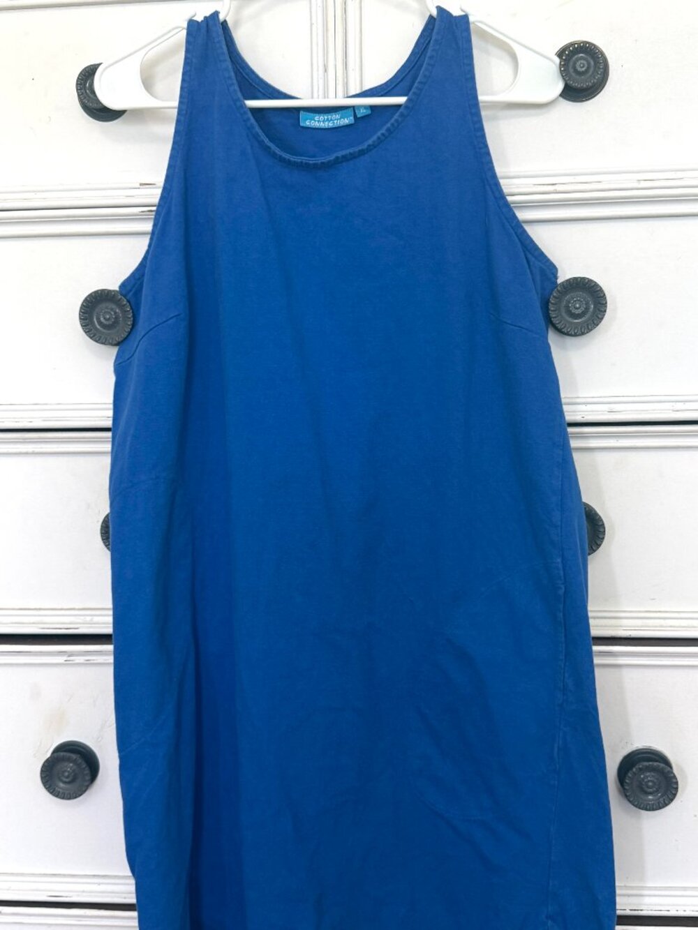 Cotton Connection Vibrant Blue Dress XL